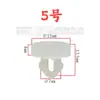 Adecuado para Automóviles, Almohadilla Límite de Pedal de Embrague Universal, Sensor de Luz de Freno, Junta de Luz de Freno, Almohadilla de Goma para Interruptor