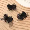 Lindo Exquisito Elegante Renda Bordada Laço DIY Feito à Mão Doce Versátil Presilha Acessórios para Vestuário