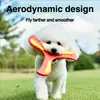 Bumerangue para Cachorro Disco Voador, Brinquedo Interativo Durável de EVA para Treinamento