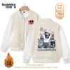 TaylorSwift Taylor Swift ropa de niña con moho otoño e invierno uniforme de béisbol con forro polar