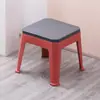 Banqueta Plástica Doméstica de 40cm de Altura, Banqueta Espessada para Mesa de Estudo, Banqueta Antiderrapante para Banheiro, Banqueta de 38cm de Altura