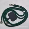 Lanyard para Teléfono Cruzado de Venta Caliente Europea y Americana Cuerda de Poliéster con Clip Metálico Correa de Muñeca de Cuerda Suave Correa para el Cuello Correa para Teléfono