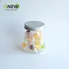 500ml venta al por mayor botella de dibujos animados frasco de plástico snack de frijol disuelto bola de espino frasco sellado frasco de comida botella de plástico transparente PET