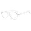2021 Libro Rojo Estilo Nuevo Personalizado Marco Grande Espejo Plano Moderno Retro Cibernético Celebratorio Gafas Luz Anti-Azul Marco Sencillo a la Moda