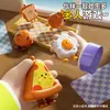 Batatas fritas, hambúrgueres, figuras de desenhos animados com tema de comida, brinquedos de vinil, brinquedos squishy, brinquedos antiestresse, pequenos enfeites, brinquedos infantis, presentes