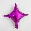 Balão Metalizado Quadrado Estrela de 10 polegadas Decoração de Festa de Aniversário Celebração de Casamento Decoração de Quarto de Casamento Balões de Estrela Pequena Atacado