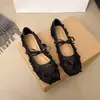 Zapatos de Malla Suave Transpirables Estilo Francés para Mujer 2026 Nuevo Estilo de Hada Verano Zapatos Mary Jane de Encaje para Combinar con Faldas