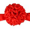 Bola de Flores Vermelha Grande Celebração de Abertura Corte de Fita Cerimônia de Abertura com Bola de Flores Venda Direta de Fábrica Adereços de Corte de Fita para Bola de Flores Decoração