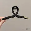 Pasador Coreano Versátil, Pinza de Tiburón en la Parte Posterior de la Cabeza, Accesorio para el Cabello Maillard, Pinza de Agarre de Alta Gama, Elegante Pasador de Perlas, Pasador