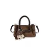 Cross2026 Outono Nova Bolsa Retro Estilosa Moda para o Trabalho Versátil Bolsa de Ombro Feminina Bolsa de Mão Bolsa Tote