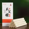 Pelusa de Ajenjo Añejada por Tres Años Palitos de Ajenjo Papel Enrollado a Mano Uso Doméstico Caja de Palitos de Ajenjo Hojas de Ajenjo para Moxibustión Palitos de Ajenjo Qizhen En Stock Venta al por Mayor