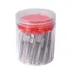 Juego de 18 Agujas Mixtas en Tubo, Agujas de Coser a Mano Qingdao, 30 Tubos de Agujas, Agujas para Patchwork, Agujas de Bordado, Juego de Aguja e Hilo