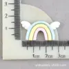 Oso Pequeño Pegamento de Crema Casero DIY Hecho a Mano Dibujos Animados Accesorios de Resina Serie Estilo Pastoral Material para Tocado Parche para Pasador