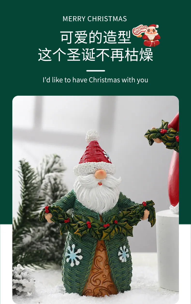圣诞老人树脂摆件_04