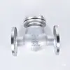 Válvula de Retención Horizontal H44W/H-16P de Acero Fundido WCB/Acero Inoxidable 304, con Bridas, de Oscilación, de Una Sola Dirección