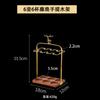 Soporte para Vasos de Baijiu Multicapa Seis Vasos Hogareño Vidrio de Cristal Estilo Lujo Ligero de Gama Alta Cara Cortada Soporte para Vasos de Licor Almacenamiento