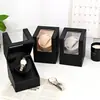 Caja de Embalaje Personalizada para Relojes Caja de Cuero para Relojes Mecánicos Luz de Lujo Transparente Visible Embalaje de Reloj Caja de Motor Automático Rotador de Reloj