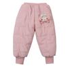 Pantalones de Invierno para Niña de Tres Capas con Forro de Polar de Algodón Pantalones Largos de Invierno para Niña Pequeña Pantalones Cálidos para Bebé Niña Un Par para Invierno