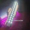 Haste de Dança para Bar Prop de Atmosfera KTV Bastão Luminoso Bastão de Dança Gogo Bastão Recarregável de Mão Bastão Flash Sete Cores Champagne