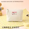 Bolsa de cosméticos Sanrio Original Autorizada Gran Capacidad Kt Portátil Simple para Salir