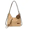Nova Bolsa Tote de Grande Capacidade para Mulheres 2025, Bolsa Transversal de Ombro Único Retro de Nicho da Moda, Bolsa Pequena Elegante Casual Tendência