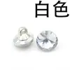 Botão de Strass de Vidro Colorido Tipo Satélite Camisa Hanfu Acessórios de Vestuário Botão de Camisa 10mm Venda Direta de Fábrica