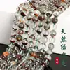 Cuentas Fantasma Verdes DIY Cuentas Sueltas Verdes Cristal que Atrae la Fortuna Joyería Hecha a Mano Regalos Elegantes Regalos para Pareja Venta al por Mayor