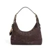 2026 Nuevo Modelo de Primavera Bolso Bolsa para Lonchera Gamuza Mate Tejido Bajo el Brazo Bolso para Mujer Gran Capacidad Hombro Único Bolso Cruzado