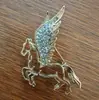 Nuevo Broche de Ropa Pegasus, Pin de Solapa de Aleación de Alta Gama para Traje de Mujer, Broche Accesorio para Ropa con un Sentido de Lujo y Elegancia