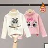 Camiseta Interior de Terciopelo Transfronteriza para Niños y Niñas Otoño e Invierno Engrosada Cálida Todas las Combinaciones Top Primavera y Otoño Nueva Ropa Infantil de Manga Larga