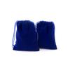 Bolsa de franela al por mayor para joyería, bolsa para guardar joyas, bolsillo fruncido, bolsa pequeña de tela, terciopelo brocado, bolsa para gafas