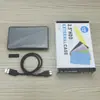 Directo del fabricante Caja externa de disco duro móvil SATA de 2.5 pulgadas con puerto serie USB 3.0 sin herramientas para SSD de portátil