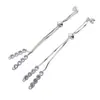 Accesorios para Joyería DIY Chapado en Cobre Oro de 18K Micro-Pavimentado Zirconia Conserva el Color Cremallera Pulsera Ajustable Material para Enhebrar Hecho a Mano
