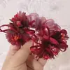 Nuevo estilo coreano, cuerda para el cabello, aro para el cabello, simple, combinable con todo, cabeza de bola, flor, aro para el cabello de adulto, banda de goma para el cabello, tocado de flores