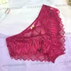 Los Calzones de Encaje Hueco con Tiras Cruzadas Más Vendidos de Alta Gama para Mujer Ropa Interior de Mujer de Moda Sexy de Cintura Media Tallas Grandes