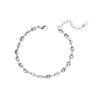 Joyería de Cadena Creativa Moderna Europea y Americana Estilo Coreano ins Pulsera de Acero de Titanio Elegante Pulsera de Nariz de Cerdo de 18K para Mujer