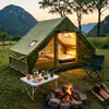A barraca inflável mais vendida da Amazon, sem montagem, para camping ao ar livre, barraca de coluna de ar espessada e à prova de chuva, barraca cabine de camping para exportação