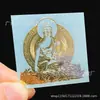 Motivos Culturales Budistas, Doce Animales del Zodiaco, Buda Protector, Calabaza Propicia, Bodhisattva Ksitigarbha, Pegatinas Metálicas para Teléfono Móvil