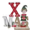 Regalo de Navidad de Lujo con Decoración de Elfo Brillante