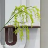 Flores artificiales con espigas de arroz colgantes y frutos de mijo, nuevo modelo de goma blanda, para arreglos florales de pared, decoración de bodas, decoración del hogar, transfronterizo