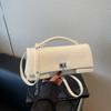 Bolsa Quadrada Pequena de Mão de Luxo Nova Coleção Verão 2026 Estilo Coreano Moda Bolsa de Ombro Tendência Casual Bolsa Transversal