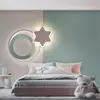 Papel pintado de habitación infantil de dibujos animados Nórdico de lujo ligero 3D a rayas tridimensionales con estrellas tela de pared rosa para dormitorio de niña papel pintado de cabecera