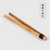 Clip de Madera Maciza Accesorios para Tazas Juego de Té Taza de Té de Caballero Pinza para Ceremonia del Té Juego de Té Seis Pinzas Kung Fu Lavado Madera de Bambú Metabo