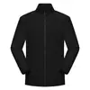 Jaqueta Softshell Outono Cor Sólida Gola Alta para Trabalho com Logo Personalizado para Atividades de Team Building, Empresas Automotivas e Lojas 4S