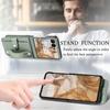 Adecuado para funda de teléfono móvil Motorola Razr70Ultra, Patrón de Fibra de Carbono, Portatarjetas Multifuncional, Inserto de Tarjeta de Cuero