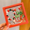 Pulseras Navideñas Más Vendidas, Pulseras Hechas a Mano, Pulseras Coloridas, Regalos de Navidad, Joyería Versátil al por Mayor, Joyería para Niños