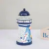 Faro de Lata Oceánico Led Intermitente Decoración Creativa para el Hogar Artesanías de Hierro Faro de Estilo Mediterráneo Decoración
