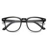 Nuevos Lentes Transparentes con Luz Anti-azul para Mujer Presbicia en Línea Moda Popular Estilo Ins Marco de Lentes Hechos a Mano Lisos Mostrando Cara Pequeña Delgada
