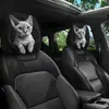 Temu Funda Transpirable Resistente a Manchas de Poliéster para Reposacabezas de Coche Estampado de Terror Hecha a Medida Dropshipping