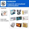 Caja de exhibición acrílica magnética a prueba de polvo, adecuada para paquetes de Pokémon UPC SPC Booster